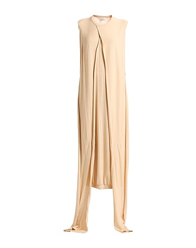 LEMAIRE Vestido midi Hueso 100% Algodón
