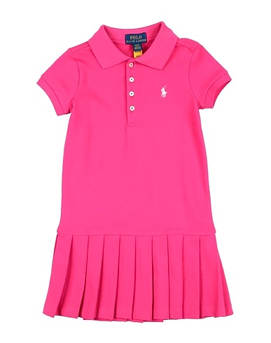 POLO RALPH LAUREN Robe Pleated Stretch Mesh Polo Dress
98% Coton, 2% Élasthanne