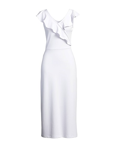 SILVIAN HEACH Midi dress White 100% Polyester