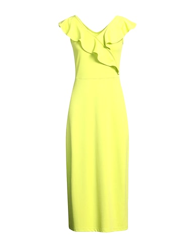 SILVIAN HEACH Midi dress VERDE LIME 100% Polyester