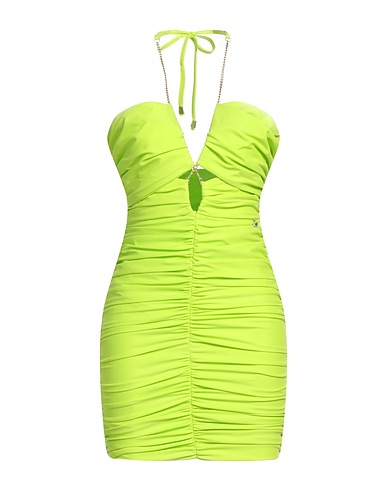 RELISH Vestito corto VERDE LIME 82% Poliammide, 10% Altre Fibre, 8% Elastan