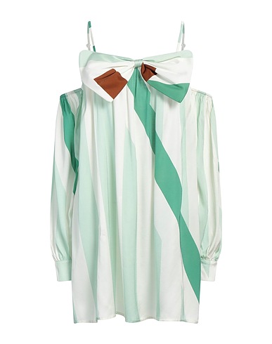 SILVIAN HEACH Short dress Light green 100% Viscose