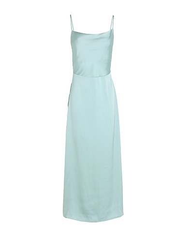 VILA Vestito elegante Verde chiaro 50% Poliestere, 50% Poliestere riciclato