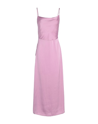 VILA Elegant dress Pink 50% Polyester, 50% Recycled polyester