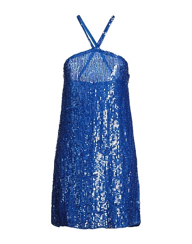 P.A.R.O.S.H. Kurzes Kleid Königsblau 100% Viskose, PVC - Polyvinylchlorid