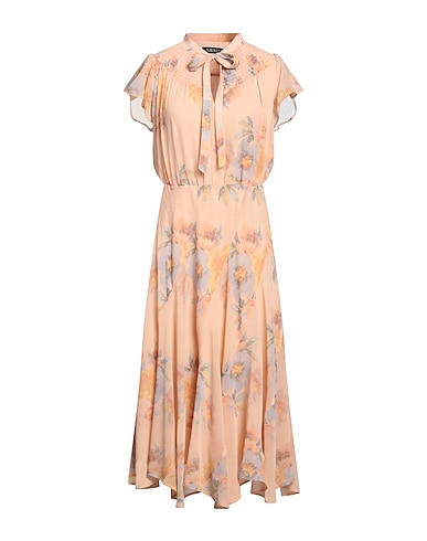 LAUREN RALPH LAUREN Midi dress Sand 100% Polyester