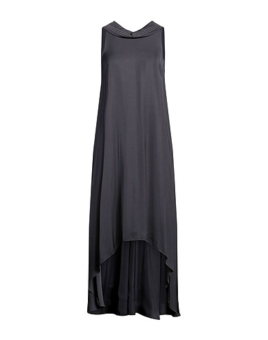 PESERICO Midi dress Charcoal 100% Viscose