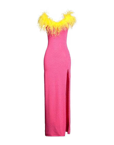 CHIARA FERRAGNI Long dress Fuchsia 65% Viscose, 35% Polyamide