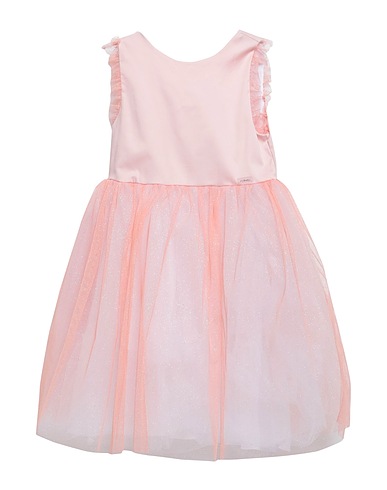 LE GEMELLINE by FELEPPA Vestito Salmone 65% Cotone, 33% Poliestere, 2% Elastan