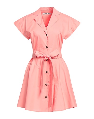 TRUSSARDI Shirt dress Pink 100% Cotton