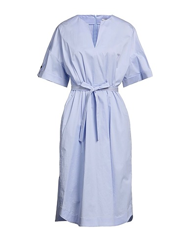 PESERICO Midi dress Lilac 97% Cotton, 3% Elastane