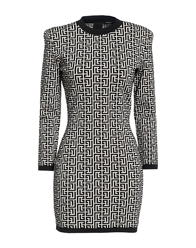 BALMAIN Short dress 48% Wool, 30% Viscose, 20% Polyamide, 2% Elastane