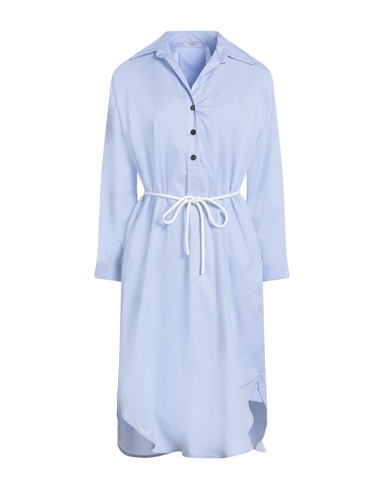 POLO RALPH LAUREN BELTED COTTON OXFORD SHIRTDRESS | Light