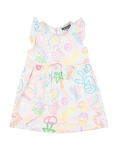 MOUSSE DANS LA BOUCHE Vestito Baby  Rosa chiaro 100% Cotone