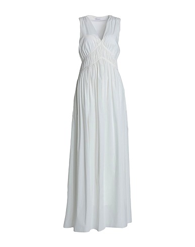 BRUNELLO CUCINELLI Long dress White 100% Cotton