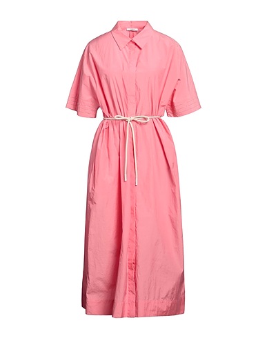 PESERICO Vestito chemisier Rosa 52% Cotone, 48% Poliestere