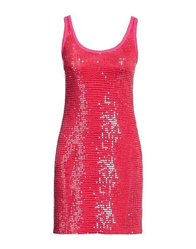 MISSONI Sequin dress Fuchsia 100% Viscose