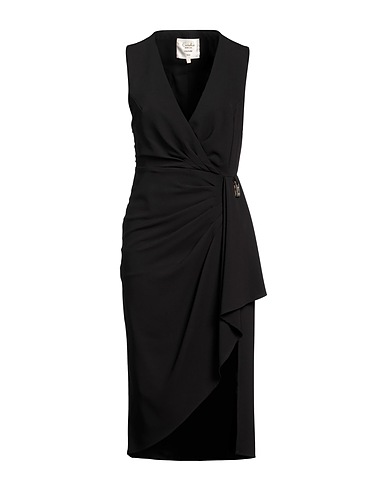 EUREKA by BABYLON Minivestido Negro 96% Poliamida, 4% Elastán