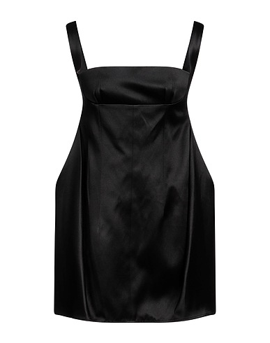 MAITREPIERRE Short dress Black 52% Cotton, 48% Silk
