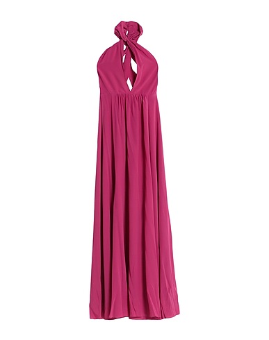 PATRIZIA PEPE Long dress Mauve 100% Silk