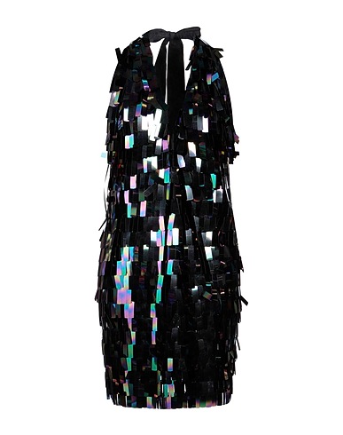 NEW ARRIVALS Midi dress Black 100% PES - Polyethersulfone