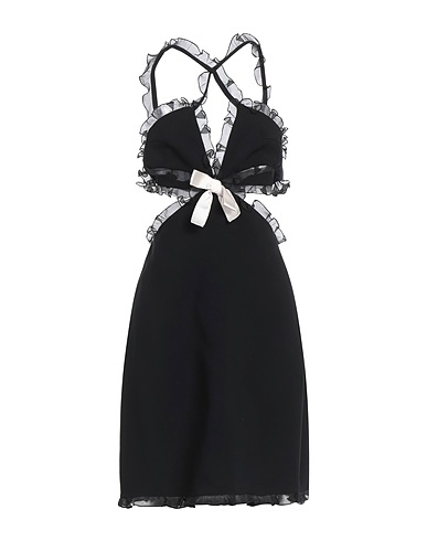 GIAMBATTISTA VALLI Short dress Black 100% Viscose, Silk