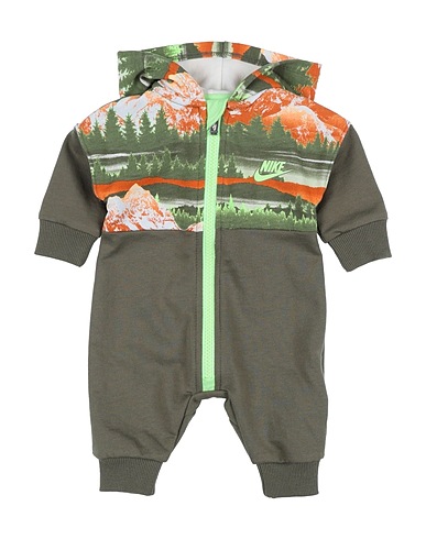 NIKE Tutina Baby  B NSW SNOW DAY HOODED CO
 Verde militare 60% Cotone, 40% Poliestere
