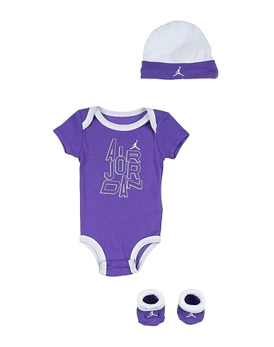 JORDAN Baby accessories set HOLIDAY SHINE PC BOX SET
 Purple 60% Cotton, 40% Polyester