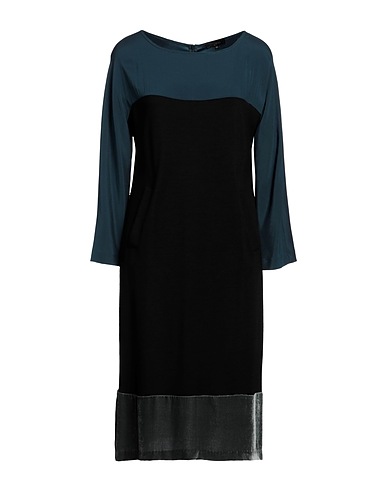 ETRO Midi dress Deep teal 54% Wool, 27% Silk, 16% Viscose, 3% Elastane