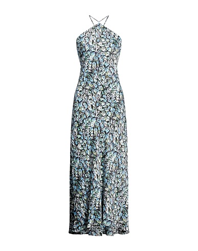LALA BERLIN Vestito lungo Azzurro 100% Viscosa