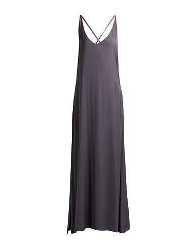 PESERICO Elegant dress Charcoal 100% Viscose