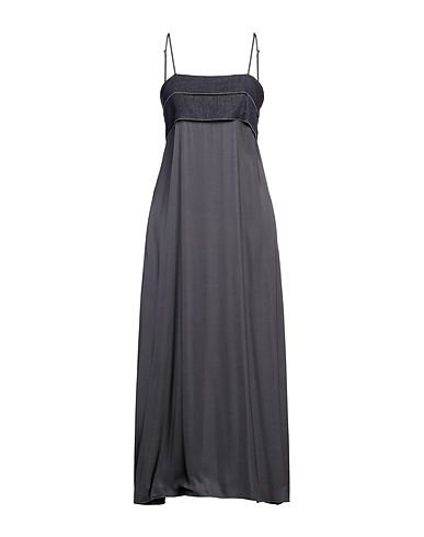 PESERICO Langes Kleid 100% Viskose, Leinen