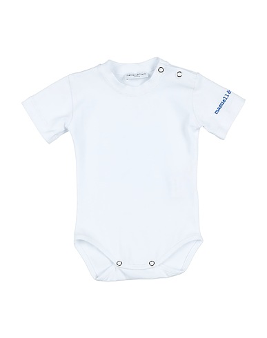 MANUELL & FRANK Baby bodysuit White 100% Cotton