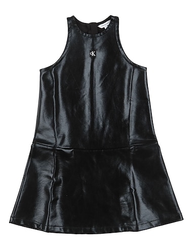 CALVIN KLEIN JEANS Elegant dress 80% Cotton, 16% Polyester, 4% Elastane