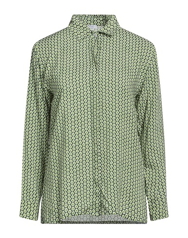 DELFINA Patterned shirts & blouses Green 100% Viscose