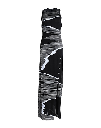 MISSONI チューブドレス ブラック レーヨン 75% / ポリエステル 25%