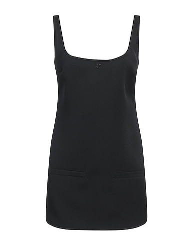 COURRÈGES Short dress 83% Polyester, 17% Acetate