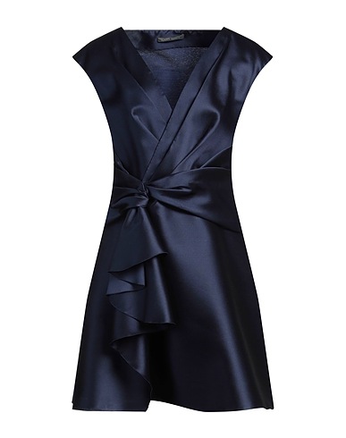 ALBERTA FERRETTI Vestito corto Blu navy 85% Poliestere, 15% Seta
