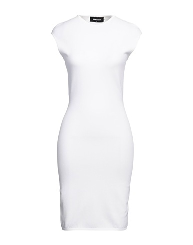 DSQUARED2 Tubino Bianco 83% Viscosa, 17% Poliestere
