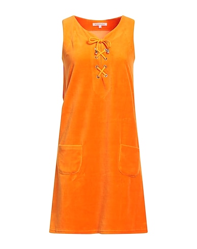 MA PETITE PLAGE Short dress Orange 80% Cotton, 20% Polyester
