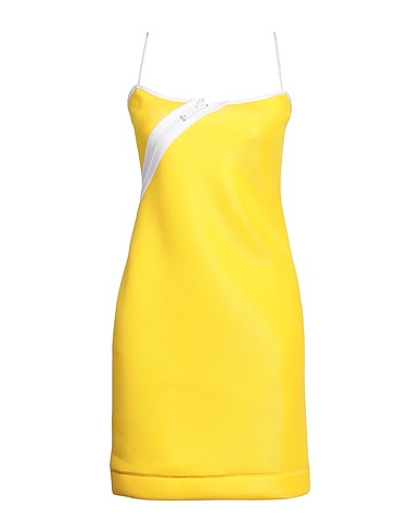 DSQUARED2 Sheath dress Yellow 100% Polyester