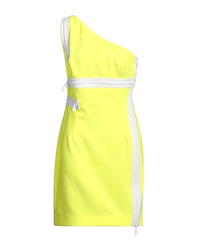 DSQUARED2 Kurzes Kleid Gelb 100% Polyester, Polyurethan