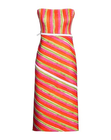 DSQUARED2 Midi dress Red 92% Polyester, 8% Elastane