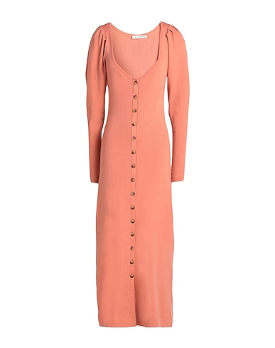 ULLA JOHNSON Knit dress Antique rose 100% Merino Wool