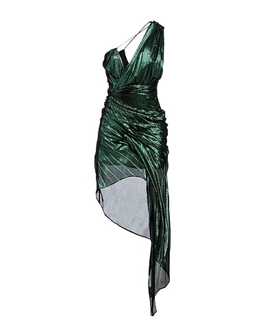 IRO One-shoulder dress Emerald green 75% Silk, 25% Polyester