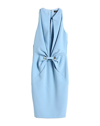 LIU •JO Sheath dress Light blue 89% Polyester, 11% Elastane