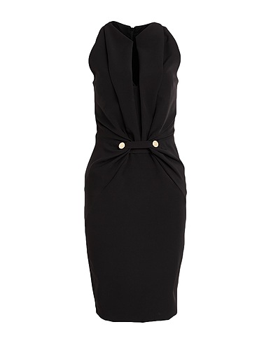 LIU •JO Kurzes Kleid Schwarz 89% Polyester, 11% Elastan