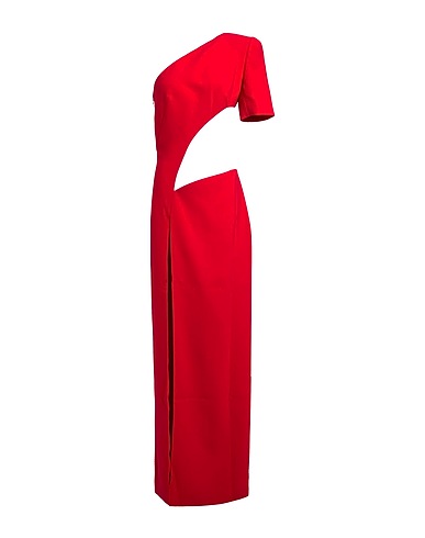 MÔNOT Long dress Red 100% Polyester