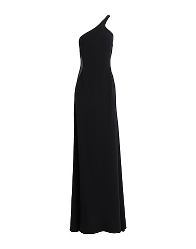 STELLA McCARTNEY ロングワンピース・ドレス ブラック レーヨン 66% / アセテート 30% / ポリウレタン 4%