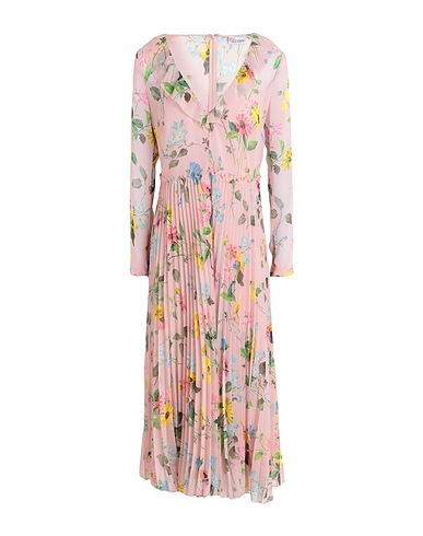 REDValentino Midi dress Blush 100% Polyester